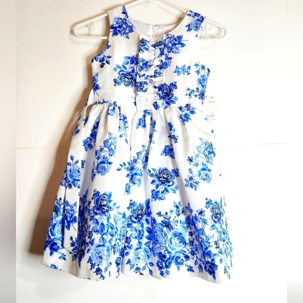 WonderNation girl's blue dress size: 7